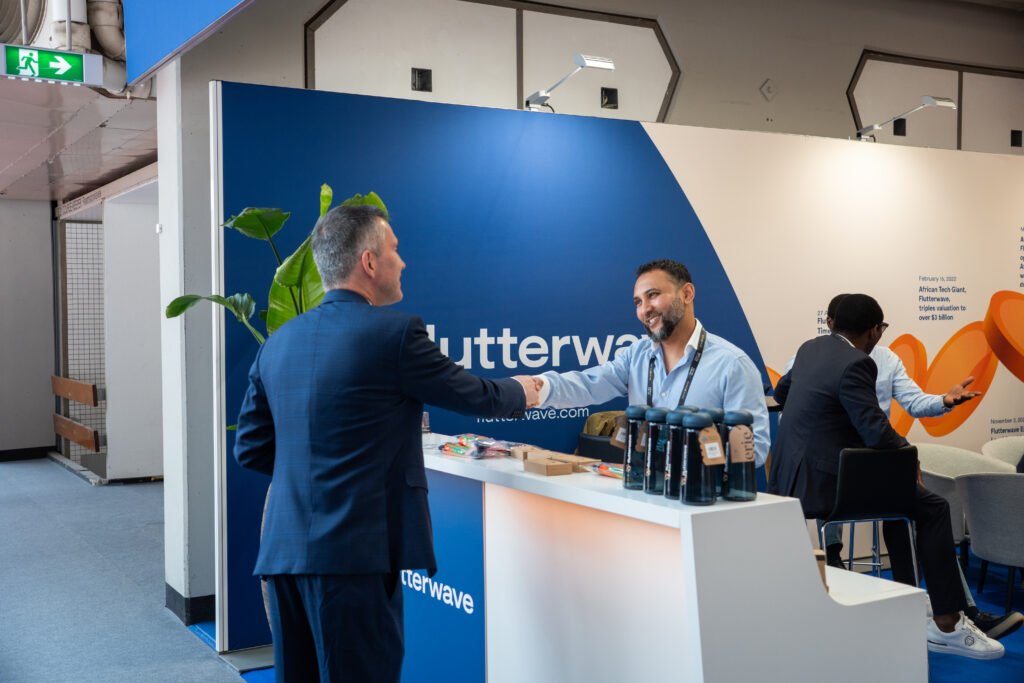 Flutterwave booth at Money20/20 Europe